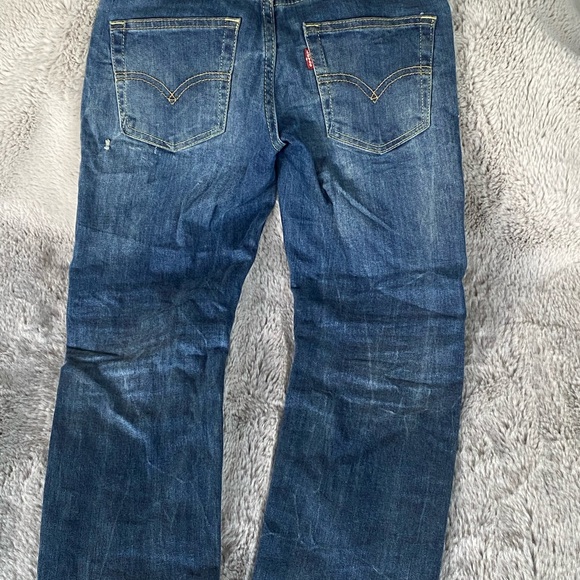 Levi 502 Denim Jeans - Classic Fit, Size 8 (W24 L22) - Picture 5 of 5